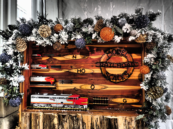 Model Train Scale - photo by Luxury Experience