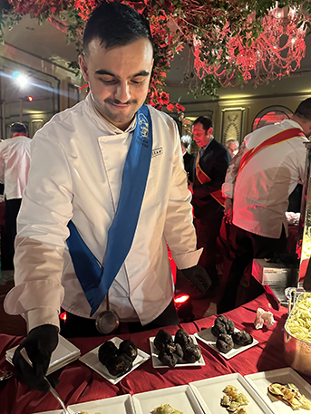 Truffe Chef Mario D'Orio - photo by Luxury Experience