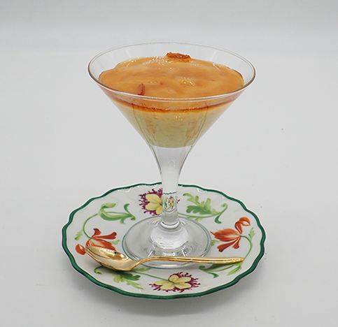Luxury Experience - Orange Rice Pudding with Orange Gelee - photo by Luxury Experience