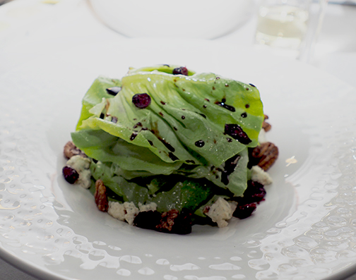 Bibb Lettuce Salad - The Sea Fire Grill Yonkers - Photo by Luxury Experience