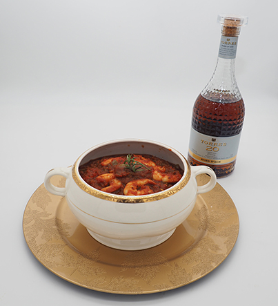 Luxury Experience - Shrimp Fra Diavolo - photo by Luxury Experience