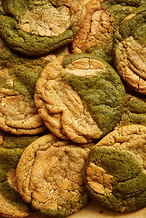 Matcha Marble Cookies - photo by Matthew Hague