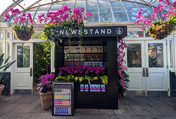 NYBG Orchid Show 206 Newsstand - photo by Luxury Experience