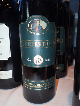 Cantine Del Notaio Aglianico Del Vulture Il Repertorio 2023 - photo by Luxury Experience