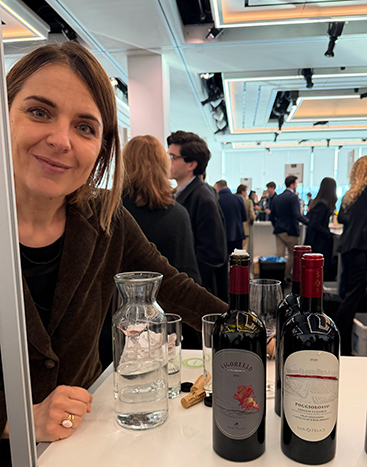 Francesca Giuggioli, Winemaker, San Felice Vineyard - photo by Luxury Experience