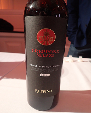 Greppone Mazzi Ruffino Brunello di Montalcino 2021 - photo by Luxury Experience