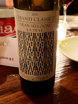 La Pieve Gran Selezione Chianti Classico 2021 - photo by Luxury Experience