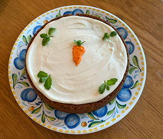 Luxury Experience - Carrot Cake and Cream Cheese Icing - photo by Luxury Experience
