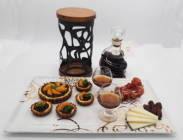 Luxury Experience - Jaime I Food Paring Prune & Goat Cheese Cheesecake - photo by Luxury Experience