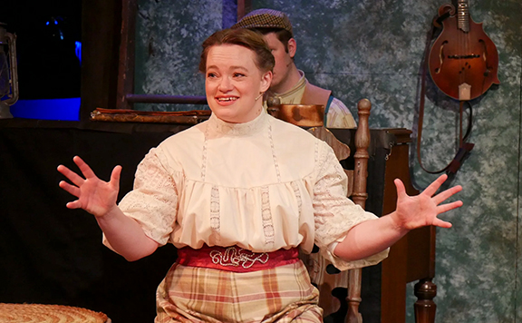 Music Theatre of Connecticut - Hillary Ekwall - The Irish ...and How They Got That Way - photo by Alex Mongillo