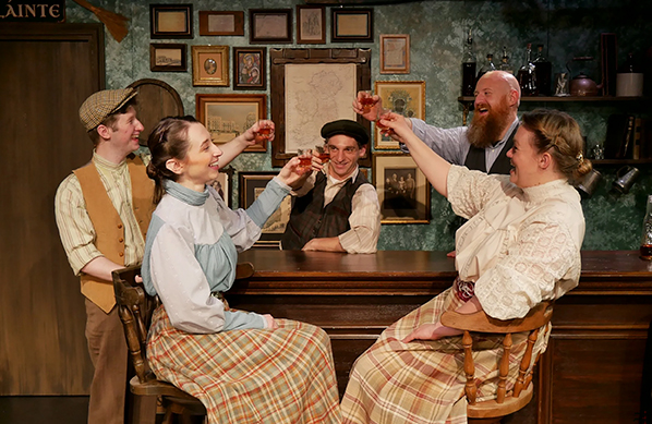 MTC - The Cast - The Irish ...and How They Got That Way - photo by Alex Mongillo