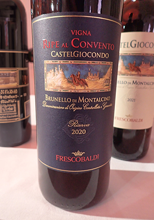 Ripe al Convento Castel Giocondo Brunello di Montalcino Riserva 2020 - photo by Luxury Experience