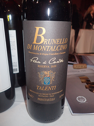 Talenti Pian di Conte Brunello di Montalcino Riserva 2020 - photo by Luxury Experience