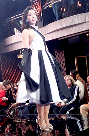 Victoria Amerson BW Halter Dress - photo by Luxury Experience