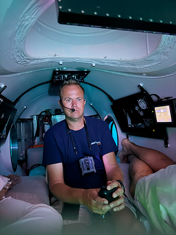 Captain Jordy Stolk - Curasub - Substation Curaçao