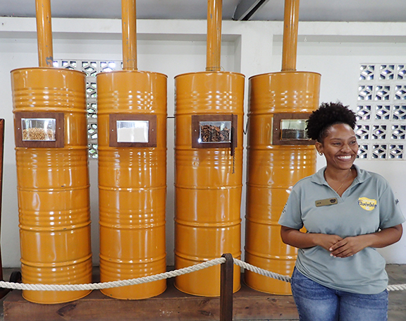 Gen Riley discusses adding Cardamom, Sugar, Laraha peels, Cloves - photo by Luxury Experience