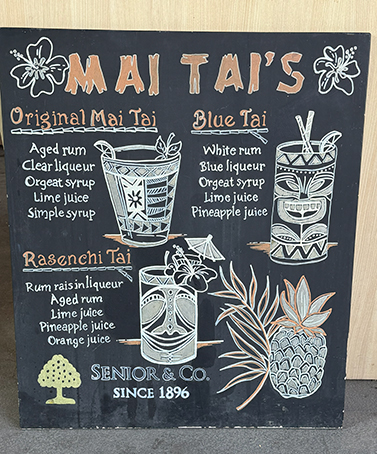 Genuine Curaçao Liqueur - Mai_Tai's - photo by Luxury Experience