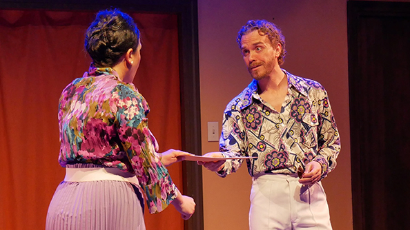 Music Theatre of Connecticut - 9 to 5 - Elissa Demaria, Christian Libonati - photo by Alex Mongillo