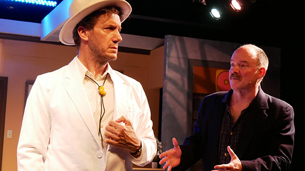 Music Theatre of Connecticut - 9 to 5 - Scott Ahearn, Joe Cassidy - photo by Alex Mongillo