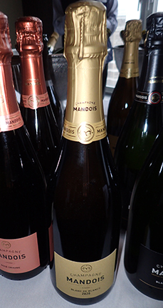 Champagne Mandois Blanc de Blancs 2020 - photo by Luxury Experience