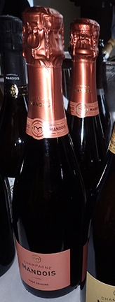 Champagne Mandois Victor Brut Rosé 2016 - photo by Luxury Experience