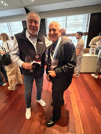 Kevin Zraly & Edward F. Nesta - photo by Luxury Experience