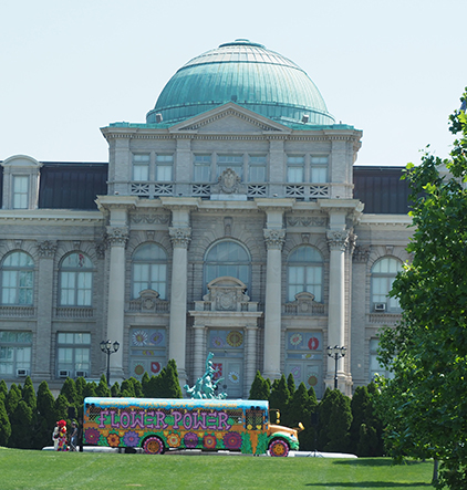 Mertz Library Art Gallery - Flower Power - NY Botancial Gardens - photo by Luxury Experience