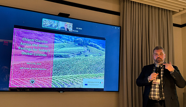 Russell Restiano - Chianiti Classico Master Class - photo by Luxury Experience