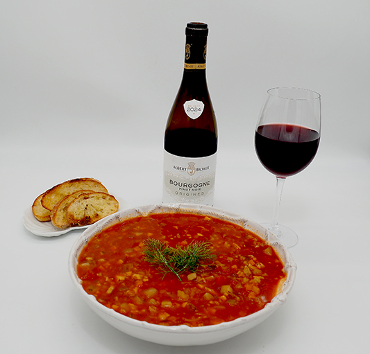 Luxury Experience - Fish & Clam Stew Pairing - photo by Luxury Experience