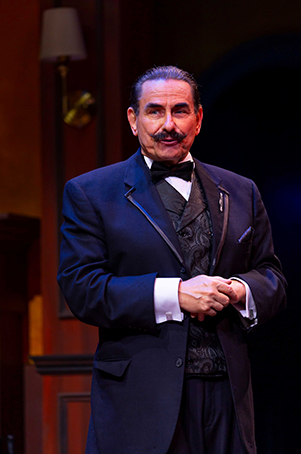 Westport Country Playhouse - The Murder of Roger Ackroyd - Anthony Cochrane - photo by T. Charles Erickson