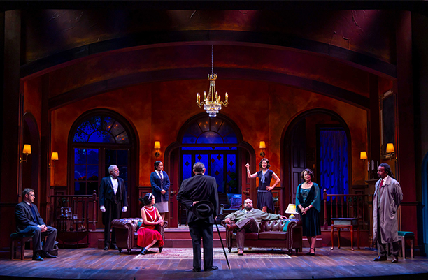 Westport Country Playhouse - The Murder of Roger Ackroyd - photo by T. Charles Erickson