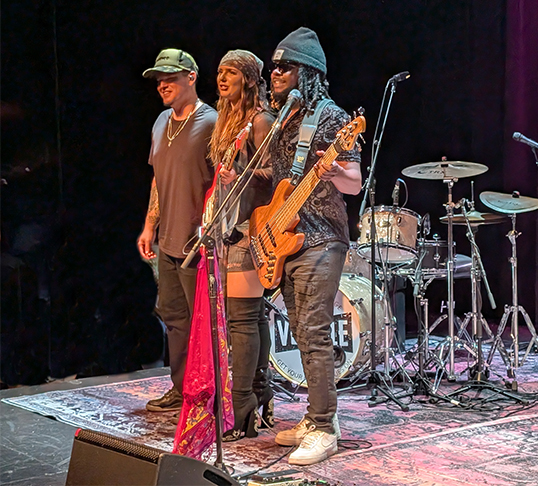 Ally Venable, Isaac Pulido, EJ Bedford - photo by Luxury Experience